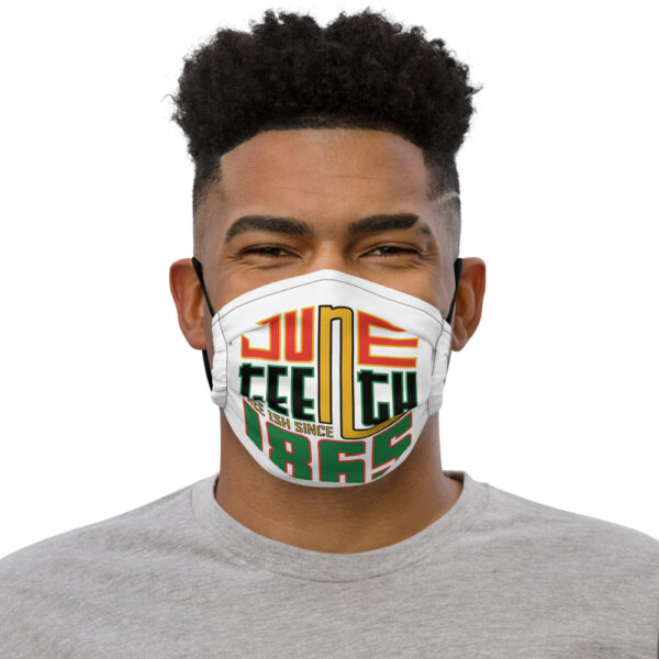 Juneteenth Premium face mask