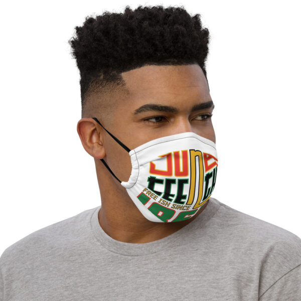 Juneteenth Premium face mask - Image 1