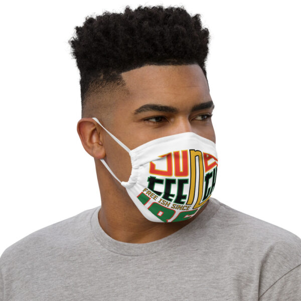 Juneteenth Premium face mask - Image 4