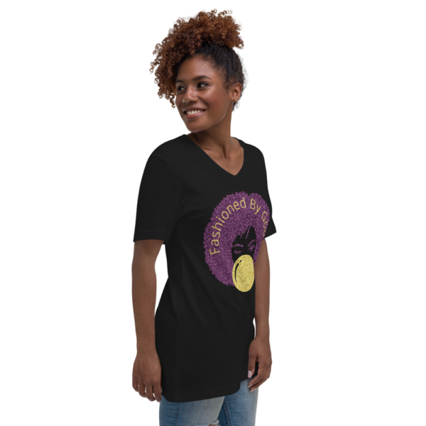 Fashioned By God Glitter Fitted T-Shirt - Image 6