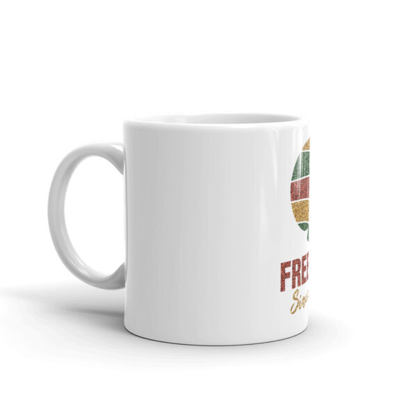 White glossy mug - Image 1