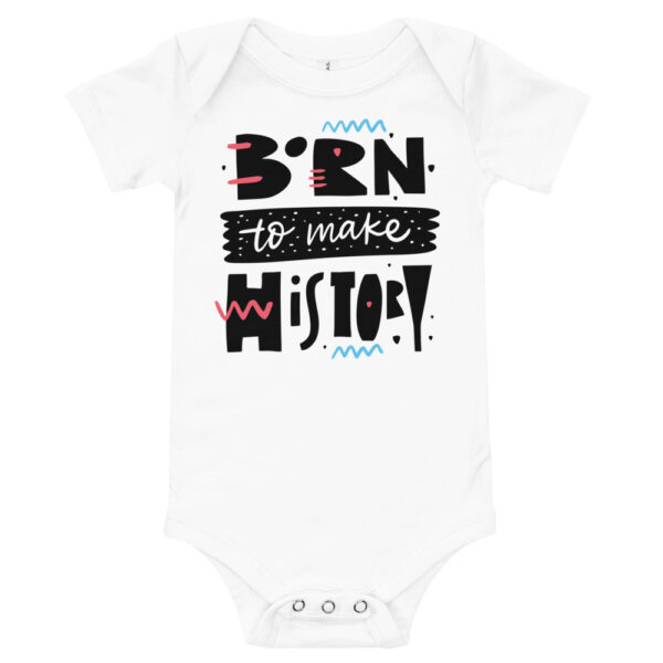 Baby boy short sleeve one piece unisex - Image 4