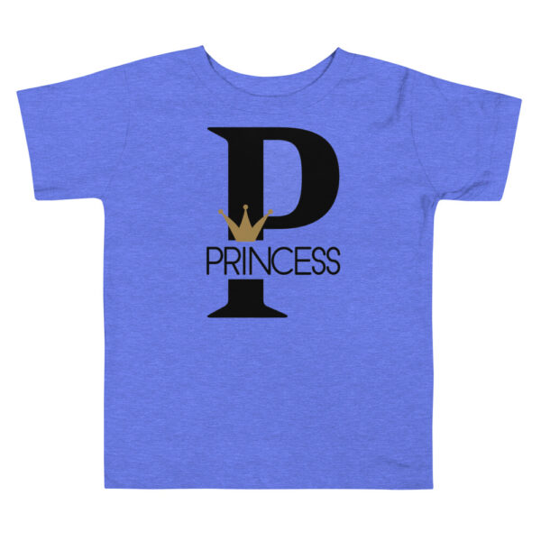 Toddler Girl Princess Short Sleeve Tee - Image 1