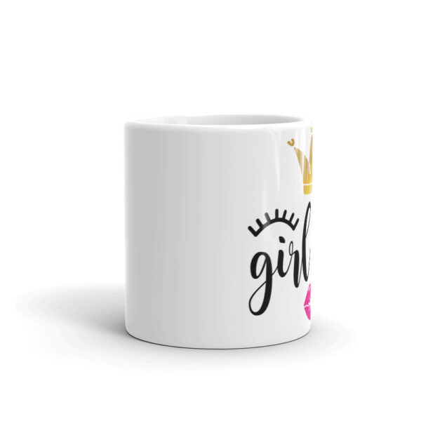 Girl Boss White glossy mug - Image 2