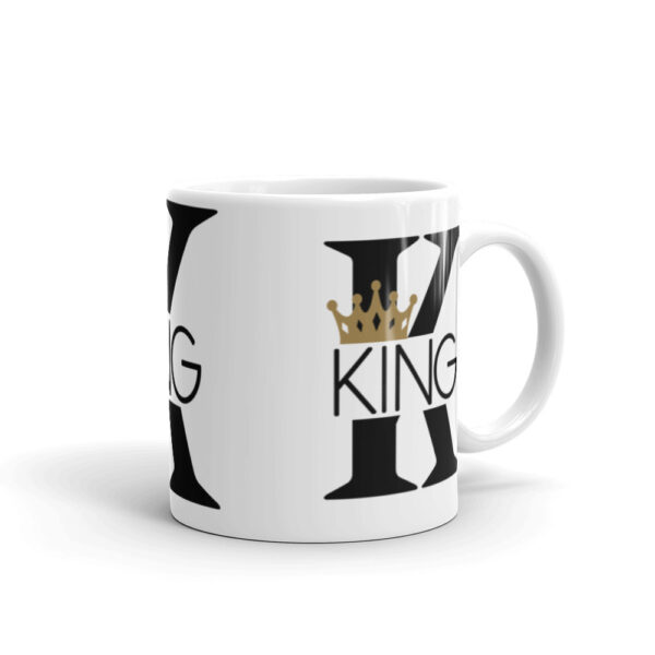 King White glossy mug