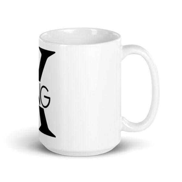 King White glossy mug - Image 3