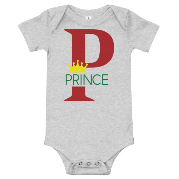 Boys African Prince Baby short sleeve one piece - Image 3