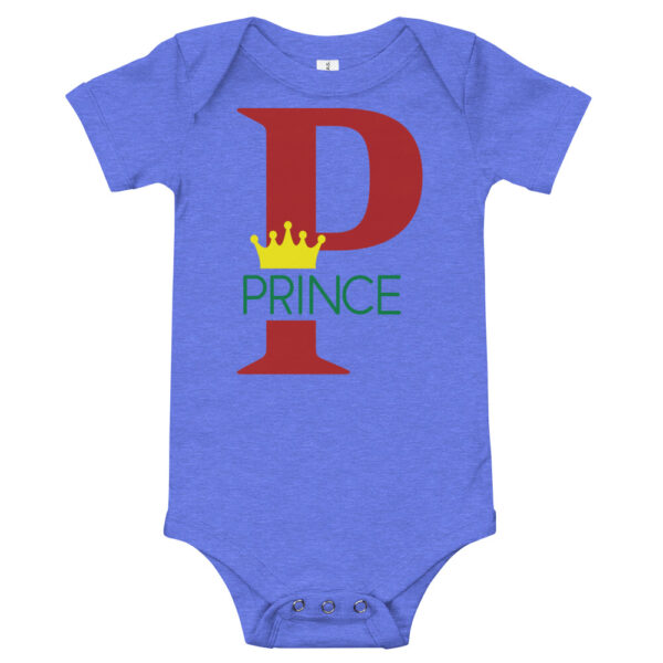 Boys African Prince Baby short sleeve one piece - Image 2