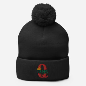 Queen Pom-Pom Beanie