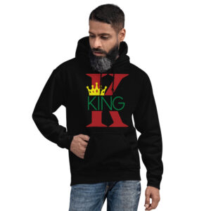 Men's King Black Hoodie