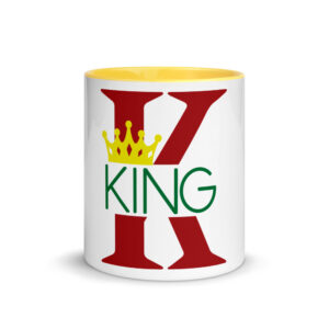 African King Mug with Color Inside