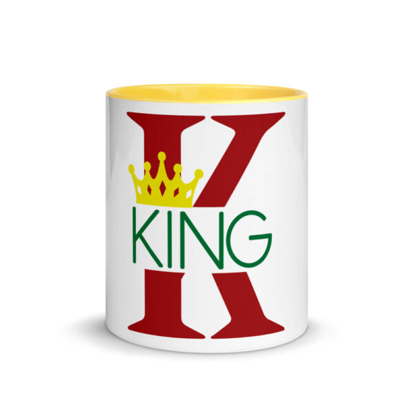 African King Mug with Color Inside