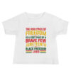 Baby  Juneteenth High Prices to Freedom Jersey Short Sleeve Tee