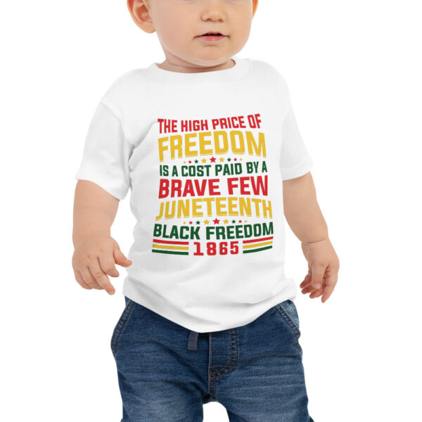 Juneteenth The High Price of Freedom Baby Jersey Short Sleeve Tee