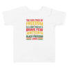 The High Price of Freedom Juneteenth Toddler Short Sleeve Tee