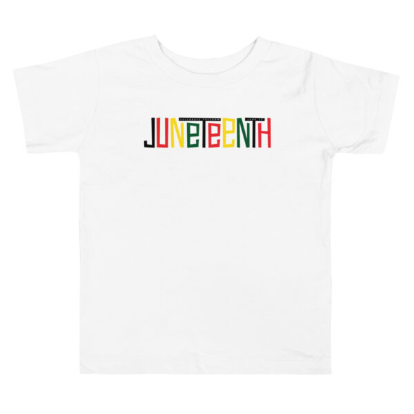 Juneteenth Toddler Short Sleeve Tee