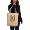 Freedom Adinkra Symbol Tan Eco-Tote Bag