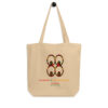 Wisdom and Knowledge Adinkra Symbol Tan Eco Tote Bag