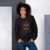 Wisdom and Knowledge Adinkra Symbol Sweatshirt