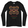 Strength Adinkra Symbol Long Sleeve Shirt