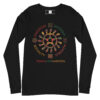 Symbol of Life Adinkra Symbol Long Sleeve Shirt