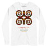 Strength Adinkra Symbol Long Sleeve Shirt