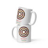 Royalty Adinkra Symbol White Glossy Mug