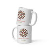 Transformation Adinkra Symbol White Glossy Mug