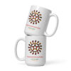 Transformation Adinkra Symbol White Glossy Mug