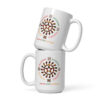 Symbol of Life Adinkra Symbol White Glossy Mug