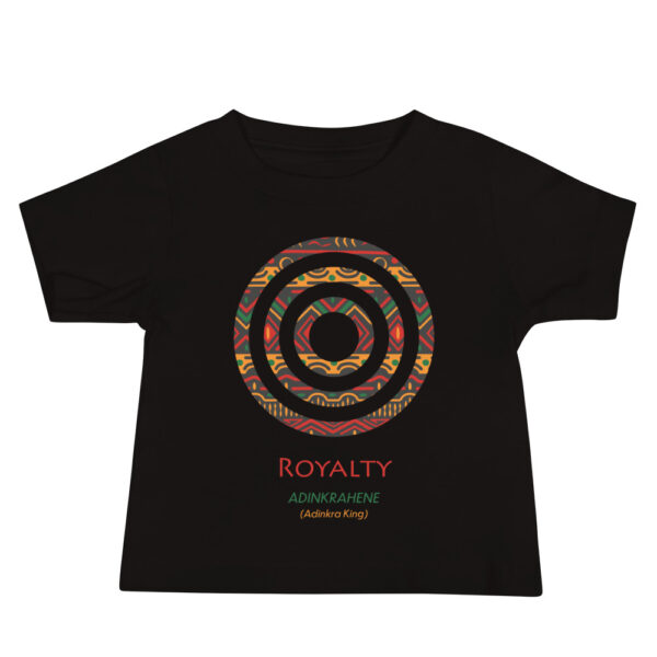 Royalty Adinkra Symbol Baby Jersey Short Sleeve Tee - Image 1