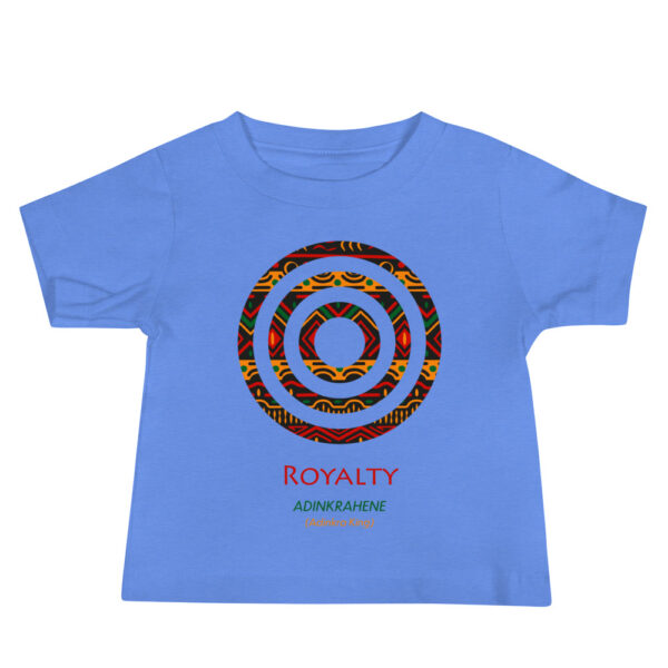 Royalty Adinkra Symbol Baby Jersey Short Sleeve Tee - Image 2