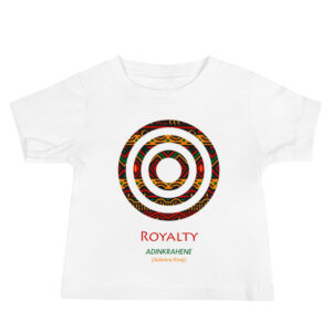 Royalty Adinkra Symbol Baby Jersey Short Sleeve Tee