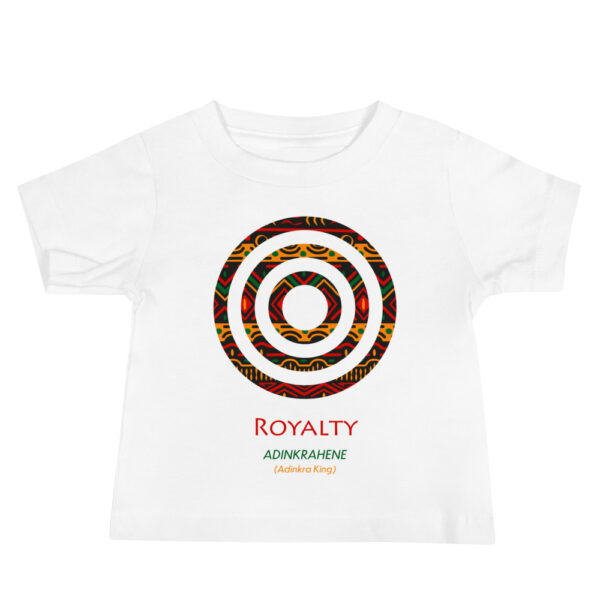 Royalty Adinkra Symbol Baby Jersey Short Sleeve Tee