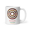 Royalty Adinkra Symbol White Glossy Mug