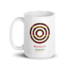 Royalty Adinkra Symbol White Glossy Mug