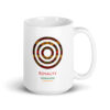 Royalty Adinkra Symbol White Glossy Mug