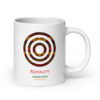 Royalty Adinkra Symbol White Glossy Mug