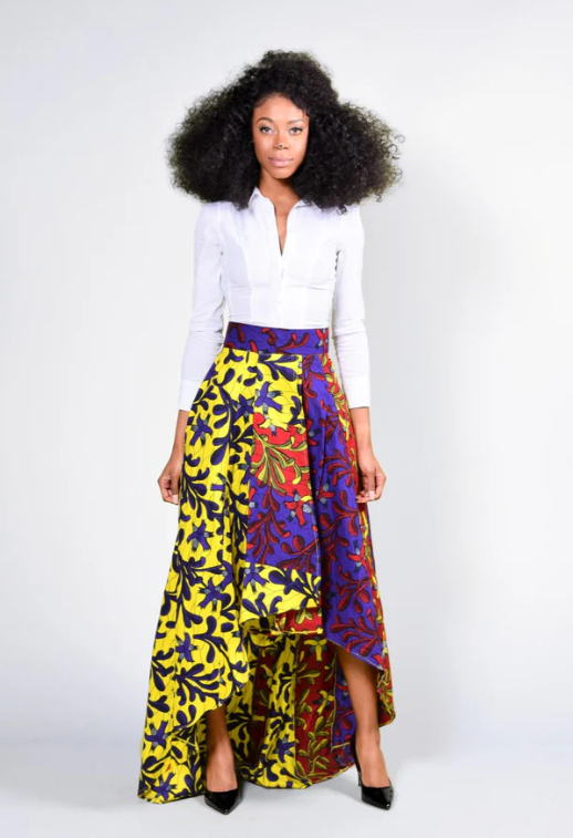 SOURCE_ Obioma Chinyere Ankara High-Low Flared Skirt https___myobioma.com_products_ankara-high-low-flared-skirt