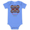 Strength Adinkra Symbol Baby One Piece