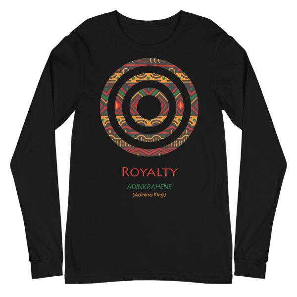 Royalty Adinkra Symbol Long Sleeve Shirt