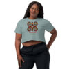 Strength Adinkra Symbol Women’s Crop Top