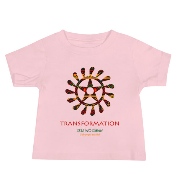 Transformation Adinkra Symbol Baby Jersey Short Sleeve Tee - Image 2