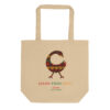 Learn From Past Adinkra Symbol Tan Eco Tote Bag