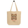 Freedom Adinkra Symbol Tan Eco Tote Bag