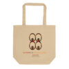 Wisdom and Knowledge Adinkra Symbol Tan Eco Tote Bag