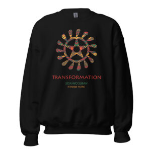 Transformation Adinkra Symbol Sweatshirt
