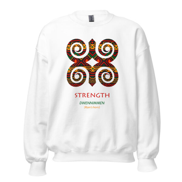 Strength Adinkra Symbol Long Sleeve Shirt - Image 1