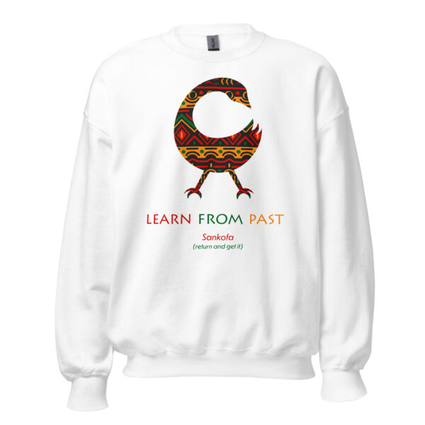 Learn From Past Adinkra Symbol Sweatshirt - Image 3