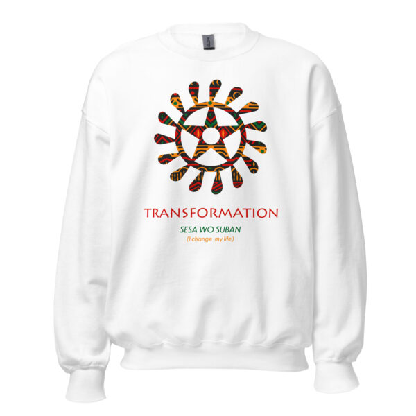 Transformation Adinkra Symbol Sweatshirt - Image 1